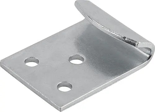 Produktfoto 1 von GEGENHAKEN FÜR SPANNVERSCHLUSS, MIT SPANNBÜGEL, FORM:A, STAHL VERZINKT UND PASSIVIERT