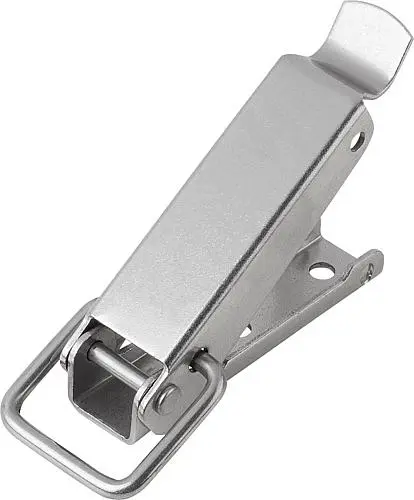 Produktfoto 1 von SPANNVERSCHLUSS MIT SPANNBÜGEL, ANSCHRAUBBOHRUNG VERDECKT, FORM:B, EDELSTAHL BLANK, F1=3000