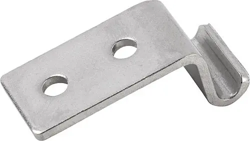 Produktfoto 1 von GEGENHAKEN FÜR SPANNVERSCHLUSS, EINSTELLBAR, FORM:C, EDELSTAHL 1.4301 BLANK