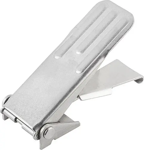 Produktfoto 1 von SPANNVERSCHLUSS MIT SPANNHAKEN EINSTELLBAR, ANSCHRAUBBOHRUNG VERDECKT, FORM:A STANDARD, STAHL VERZINKT UND