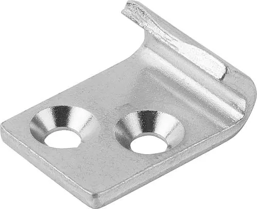 Produktfoto 1 von GEGENHAKEN FÜR SPANNVERSCHLUSS, MIT BEWEGLICHEM SPANNHAKEN, FORM:A, STAHL VERZINKT, D=3,7