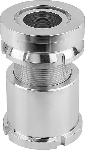 Produktfoto 1 von HÖHENVERSTELL-ELEMENT M.KUGEL-AUSGLEICHSSCHEIBE, OHNE KONTERMUTTER, D1=M60X2, D=33, D2=80,