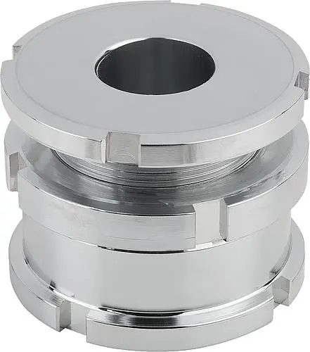 Produktfoto 1 von HÖHENVERSTELL-ELEMENT NIEDRIGE FORM, D=33 VERGÜTUNGSSTAHL,  D2=70