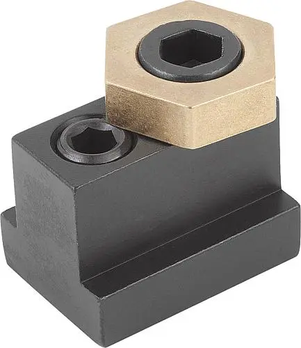Produktfoto 1 von SPANN-EXZENTERSCHRAUBE SECHSKANT MESSING, MIT T-NUTMUTTER, KOMP:VERGÜTUNGSSTAHL, N=8