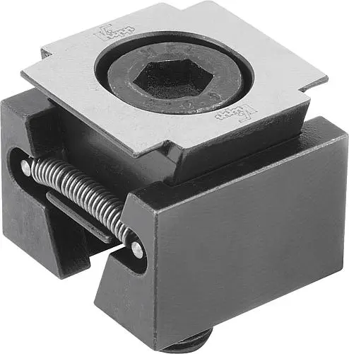 Produktfoto 1 von KEILSPANNER DOPPELSEITIG, GLATT B=28, VERGÜTUNGSSTAHL SCHWARZ GEHÄRTET