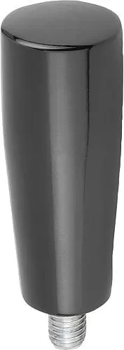 Produktfoto 1 von KONUSGRIFF FESTSTEHEND GR.1 D=M06X18, D1=17, FORM:F, DUROPLAST SCHWARZ HOCHGLANZPOLIERT