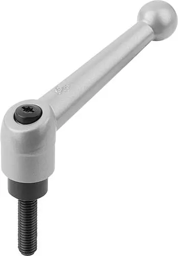 KLEMMHEBEL GR.3 M10X35 ZINK, SILBER-METALLIC, KOMP:STAHL