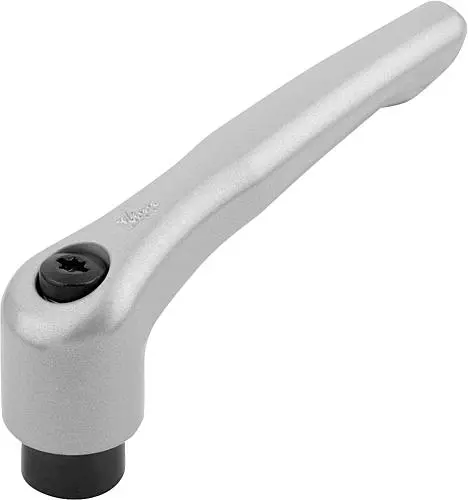 Produktfoto 1 von KLEMMHEBEL GR.5 M16, ZINK SILBER-METALLIC SEIDENMATT, KOMP:STAHL BRÜNIERT