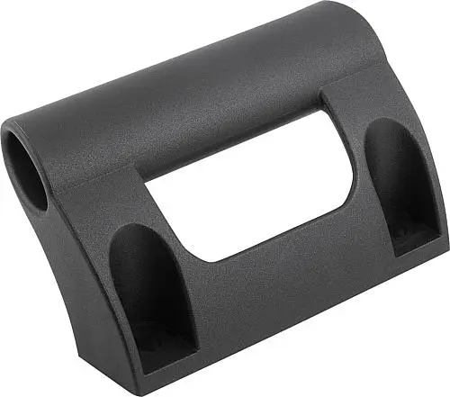 Produktfoto 1 von BÜGELGRIFF ABGEWINKELT, FORM:A, A=100, L=134, D=8,5, THERMOPLAST
