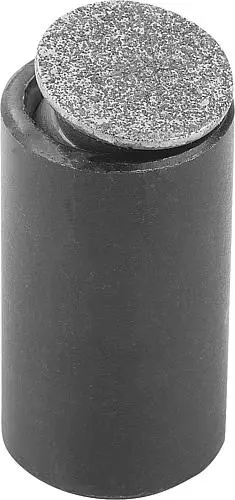 Produktfoto 1 von PENDELAUFLAGE MIT O-RING M08, D1=19, DK=15, FORM:O, VERGÜTUNGSSTAHL VERGÜTET UND BRÜNIERT, KOMP:DIAMANT