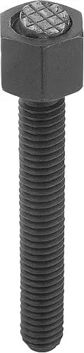 Produktfoto 1 von PENDELAUFLAGE MIT O-RING, FORM:F VERGÜTUNGSSTAHL, VERSTELLBAR, KOMP:WERKZEUGSTAHL, SW=10