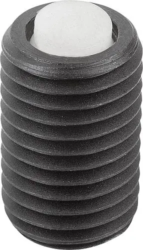 Produktfoto 1 von PENDELAUFLAGE MIT O-RING, FORM:K VERGÜTUNGSSTAHL, KOMP:POLYACETAL