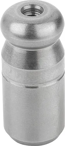 Produktfoto 1 von AUFNAHMEBOLZEN MIT KUGELANSATZ, C=8, FORM:A EDELSTAHL