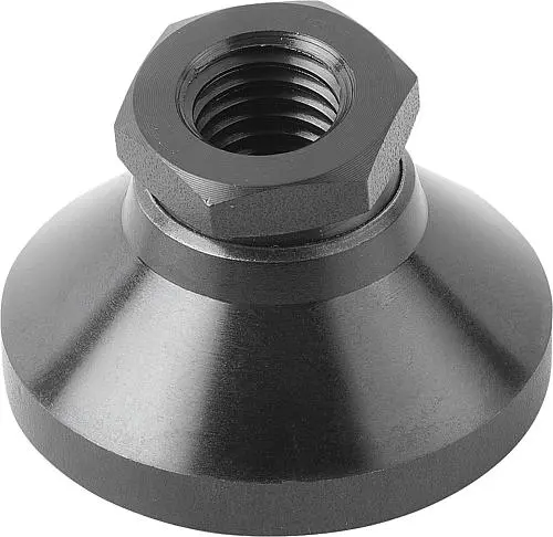 Produktfoto 1 von GELENKTELLER D1=M20, D=60, H=45, FORM:G, VERGÜTUNGSSTAHL, ANTI-SLIP-PLATTE, KOMP:AUTOM.STAHL