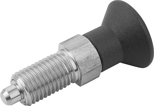 ARRETIERBOLZEN GR.3 D1=M16X1,5, D=8, FORM:A O.RASTNUT, O.KONTERMUTTER, EDELSTAHL 1.4034 GEHÄRTET,
