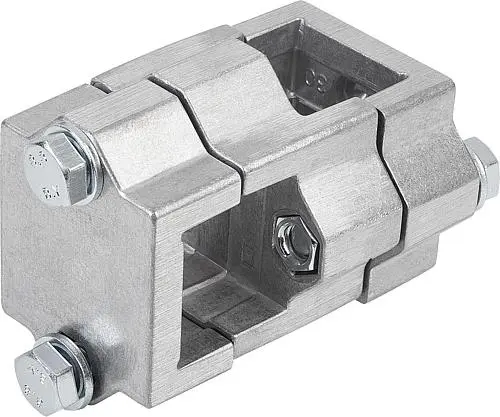 Produktfoto 1 von ROHRVERBINDER KREUZSTÜCK ALUMINIUM, FÜR VIERKANTROHRE, KOMP:STAHL, A=40,3, B=40,3