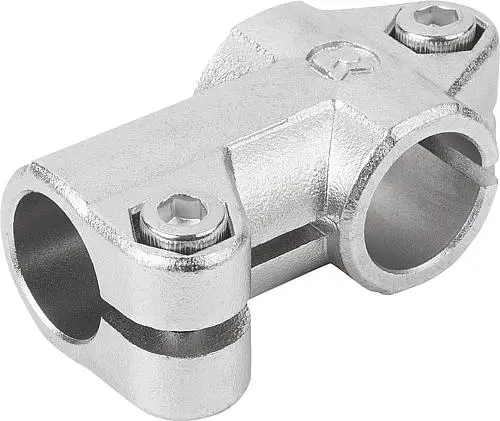 Produktfoto 1 von ROHRVERBINDER T-STÜCK, FÜR RUNDROHRE, FORM:A, EDELSTAHL, A=12,1, B=12,1