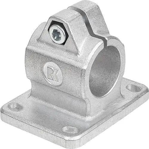 Produktfoto 1 von ROHRVERBINDER MIT FLANSCH M=105 G=80 L=87 ALUMINIUM, FÜR RUNDROHRE, KOMP:STAHL, A=40,17