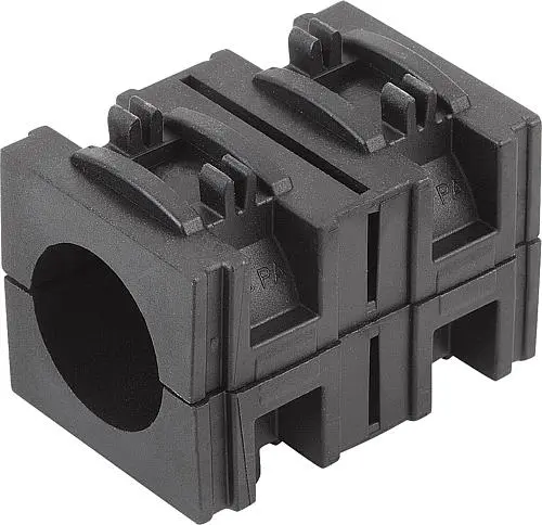 Produktfoto 1 von REDUZIERHÜLSE FÜR RUNDROHRE A=Ø 30,25, B=30,3, THERMOPLAST SCHWARZ