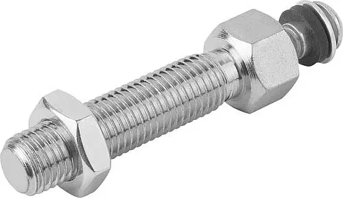 Produktfoto 1 von GEWINDESPINDEL FÜR STELLFÜßE D1=M16X100 STAHL