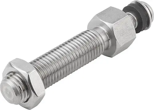 GEWINDESPINDEL FÜR STELLFÜßE D1=M12X66 EDELSTAHL