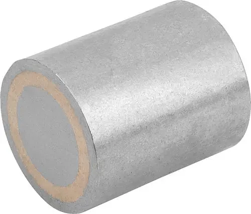 MAGNET STABGREIFER, RUND H=30, D=25, ALNICO, KOMP:STAHL