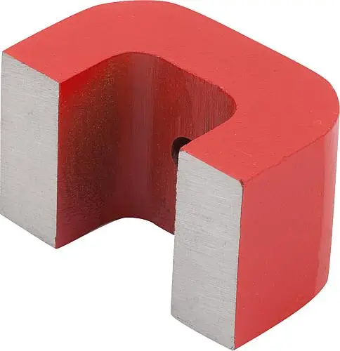 Produktfoto 1 von MAGNET U-MAGNET GR.2 H=25 ALNICO, ROT, RECHTECKIG