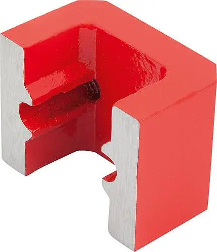 Produktfoto 1 von MAGNET U-MAGNET GR.5 H=41 ALNICO, ROT, RECHTECKIG
