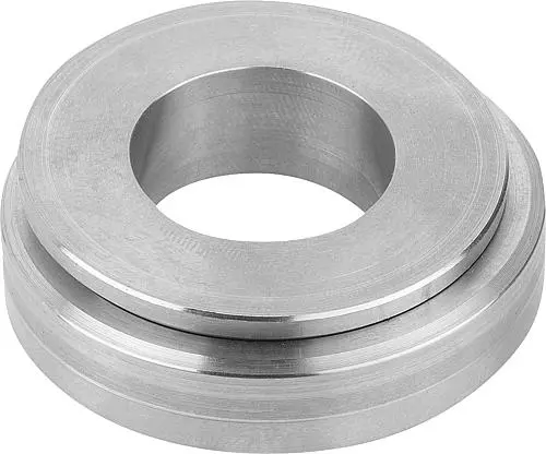Produktfoto 1 von KUGEL-AUSGLEICHSSCHEIBE, D1=29, D2=58, EDELSTAHL 1.4305 BLANK