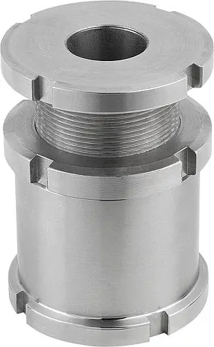 Produktfoto 1 von HÖHENVERSTELL-ELEMENT STANDARD, D=6,6 EDELSTAHL,  D2=32