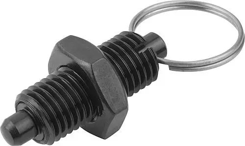 Produktfoto 1 von ARRETIERBOLZEN OHNE BUND GR.3 D1=M16X1,5, D=8, FORM:U MIT KONTERMUTTER, STAHL GEHÄRTET