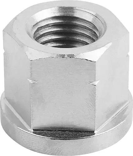 Produktfoto 1 von SECHSKANTMUTTER 1,5D HOCH DIN6331, M12, SW=19, EDELSTAHL A4 1.4401 BLANK