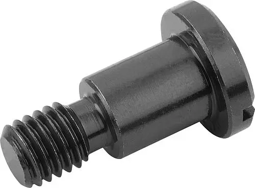 FLACHKOPFSCHRAUBE MIT SCHLITZ DIN923, D1=M08, STAHL BRÜNIERT