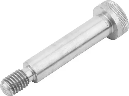 Produktfoto 1 von PASSSCHRAUBE MIT ANSATZ ÄHNLICH ISO7379, D1=4, L1=6, B=7, M03, SW=2, EDELSTAHL A2 BLANK