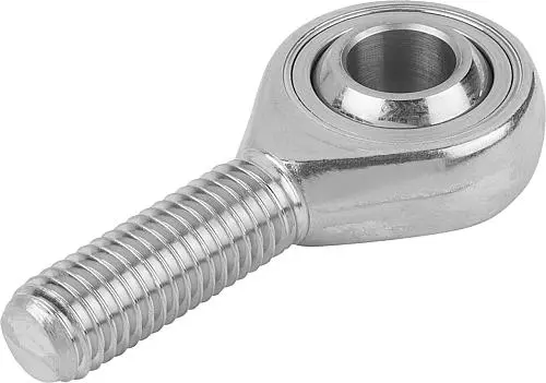 Produktfoto 1 von GELENKKOPF DIN ISO 12240-4 MIT GLEITLAGERUNG M05X20 RECHTSGEWINDE, D=5, EDELSTAHL POLIERT, KOMP:EDELSTAHL