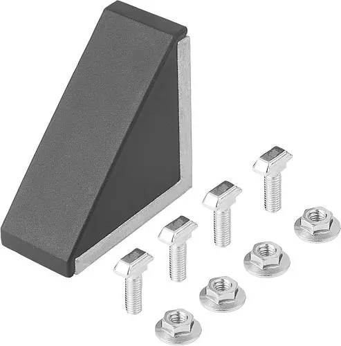 Produktfoto 1 von WINKEL 86X43X86 ALUMINIUM, TYP B, BN=10
