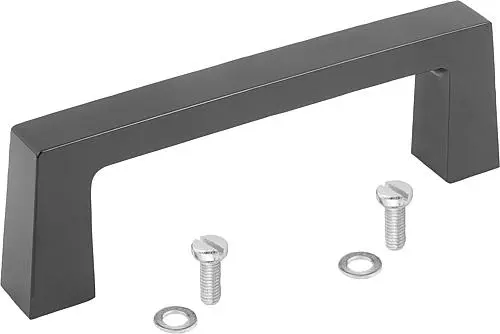 Produktfoto 1 von BÜGELGRIFF L=130 DUROPLAST, SCHWARZ, A=110, D=M05