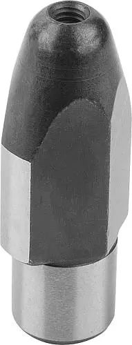 Produktfoto 1 von AUFNAHMEBOLZEN LANGE AUSFÜHRUNG, FORM:C, D1=6, D2=4, H=12, WERKZEUGSTAHL