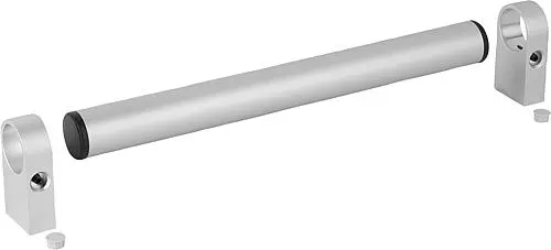 Produktfoto 1 von ROHRGRIFF EINSTELLBAR, FORM:A, A=570, L=600, D=M08 ALUMINIUM NATUR ELOXIERT, KOMP:ALUMINIUM NATUR ELOXIERT
