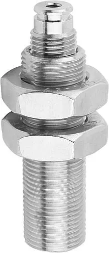 ARRETIERBOLZEN MIT PNEUMATIKZYLINDER GR.3, M20X1,5, L1=67, S=10, D=8, EDELSTAHL GEHÄRTET, KOMP:EDELSTAHL