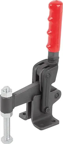 Produktfoto 1 von SCHNELLSPANNER VERTIKAL SCHWERE AUSFÜHRUNG, FUß WAAGRECHT F1=6000, FESTE ANDRUCKSPINDEL M12X100, STAHL