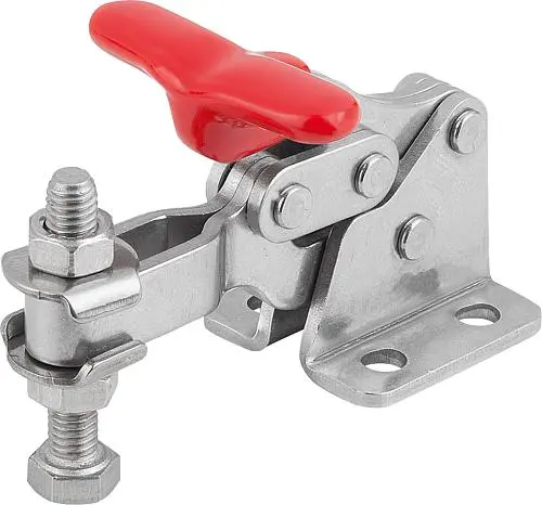 Produktfoto 1 von SCHNELLSPANNER VERTIKAL MINI, FUß WAAGRECHT F2=1200, VERSTELLB. ANDRUCKSPINDEL M05X30, FORM:A,