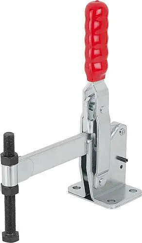 Produktfoto 1 von SCHNELLSPANNER VERTIKAL STANDARD, FUß WAAGRECHT F2=8000, VOLLER HALTEARM M16X150, STAHL VERZINKT,