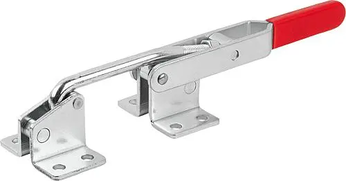 Produktfoto 1 von HAKENSPANNER L=337,5 STAHL, MIT GEGENHALTER, ROT