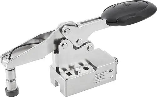 Produktfoto 1 von SCHNELLSPANNER HORIZONTAL M.SICHERH.VERR.U.KRAFTSENS D=M06, F4=1200, C1=MAX.16,4, EDELSTAHL,