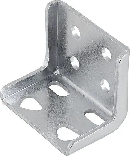 Produktfoto 1 von BEFESTIGUNGSWINKEL A1=43 B1=37, FORM:A STAHL
