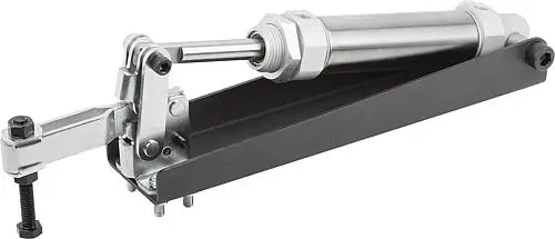 Produktfoto 1 von PNEUMATIKSPANNER HORIZONTAL, FORM:A, STAHL, KOMP:STAHL F1=1600