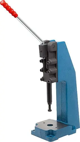 Produktfoto 1 von KNIEHEBELPRESSE HANDAUSFÜHRUNG, F2=25000, STAHL, KOMP:STAHL