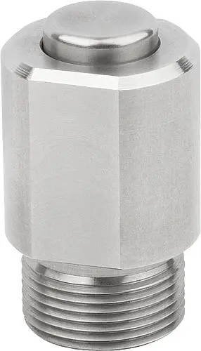 Produktfoto 1 von DREHSPANNVERSCHLUSS OHNE KOPF, FORM:B FÜR PLATTENSTÄRKE 3-27MM, D=6, EDELSTAHL BLANK, KOMP:EDELSTAHL BLANK
