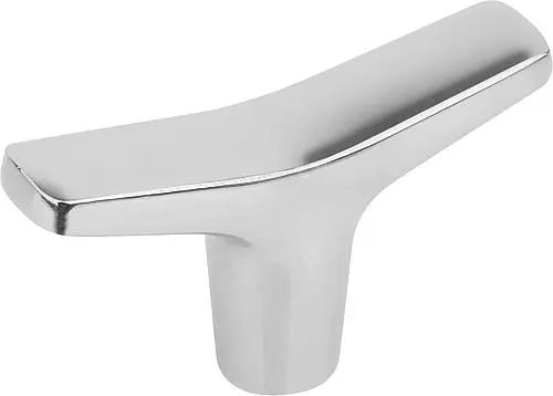 Produktfoto 1 von T-GRIFF HYGIENIC USIT® D=M08, A=75,3, B=17,7, H=41,2, EDELSTAHL 1.4404 POLIERT